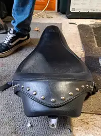 Mustang Solo seat for Harley Davidson