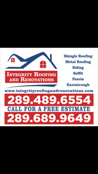 Integrity Roofing and Renovations - FREE ESTIMATES!