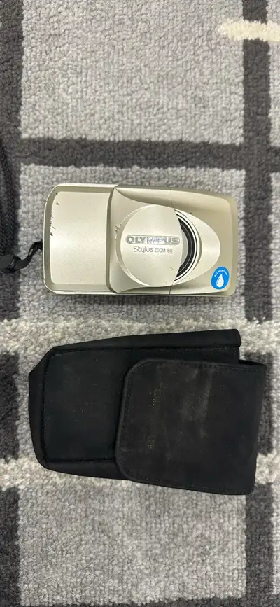 Olympus Stylus Zoom 160 35mm Point & Shot film Camera From Japan