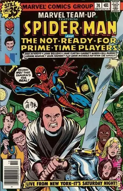 Marvel Team Up: Spiderman and Saturday Night Live! Comic, View more