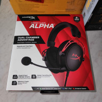 Hyperx Alpha headphones + free mouse