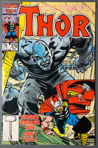 Marvel Comics The Mighty Thor #376 February 1987