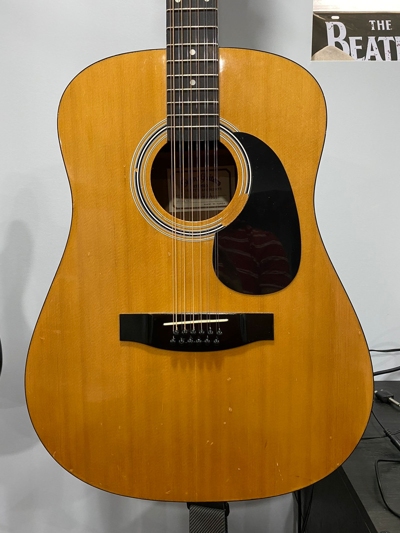 Sigma DM 12-1 by Martin 12-string Acoustic Guitar RARE for sale  