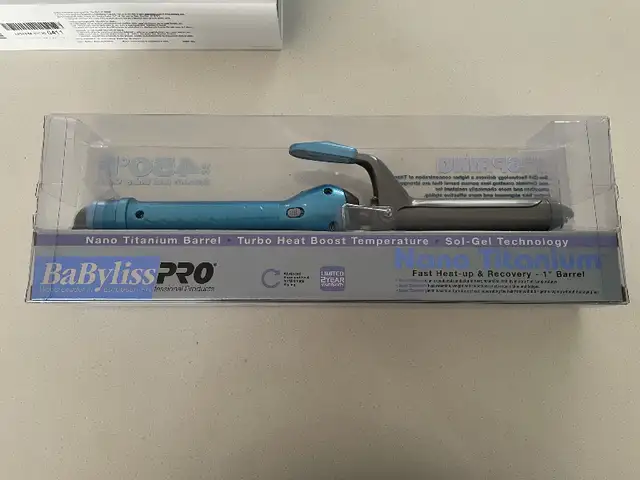 Babyliss Pro Nano Titanium BUNDLE- Miracurl, Flat Iron, Curler in Health & Special Needs in London - Image 5