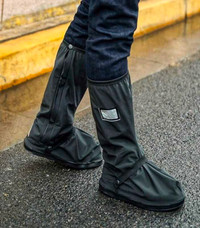 Rain shoe covers waterproof and slip resistant