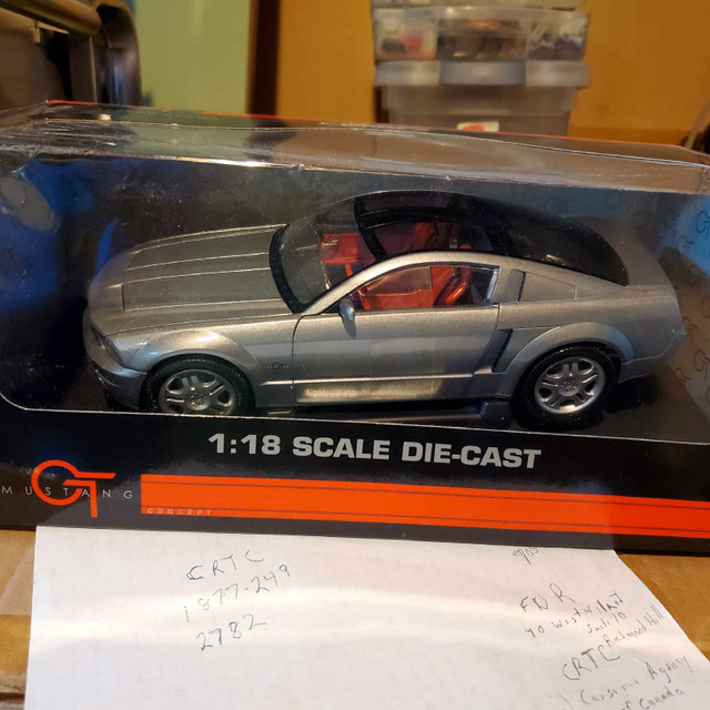 Beanstalk Diecast Mustang GT concept model in Arts & Collectibles in Oakville / Halton Region