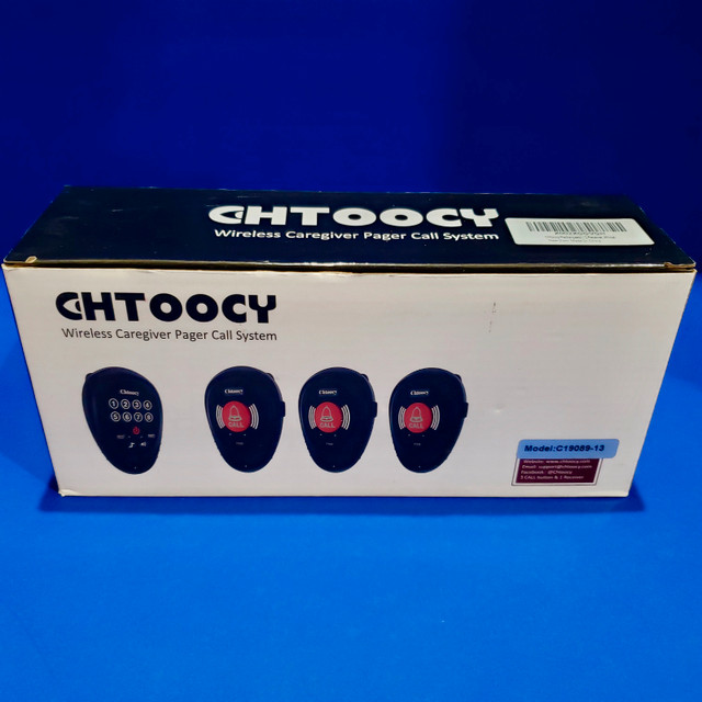 Chtoocy Wireless Caregiver Pager Call System – Only $20 in Health & Special Needs in Vancouver - Image 2