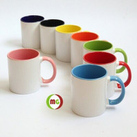 11oz Sublimation Mug inner/Handle Colored 36pcs/case