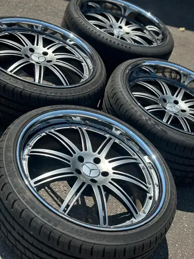 21"Marion MR2(5x112)+275/45/R21 & 315/40/R21 Pirelli-GLE/GLS/Q7/X7/iX Set of four 21 inch Marion MR2...