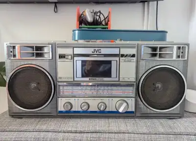 Vintage JVC RC-770C Stereo Radio Cassette Recorder Boombox, View more