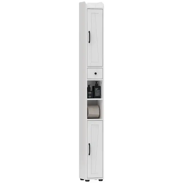Narrow Bathroom Cabinet, Tall Bathroom Storage Cabinet with Barn in Storage & Organization in Markham / York Region - Image 11