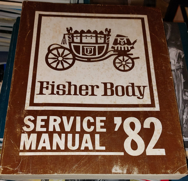 1982 Fisher Body Service Manual GM in Other in Kingston