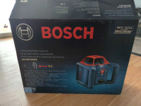 Bosch GRL self leveling rotating laser BNIB