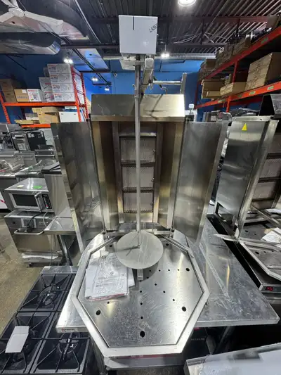 Ozti 3GD Natural Gas 3 Burner Shawarma Machine-(Like Brand New), View more