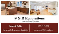 Message me to discuss your interior renovation needs!
