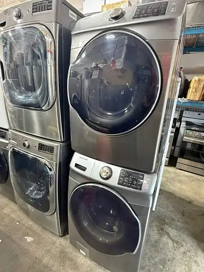 Mega Sale | Washer Dryer Set - 27 Samsung - Front Load - Used, View more