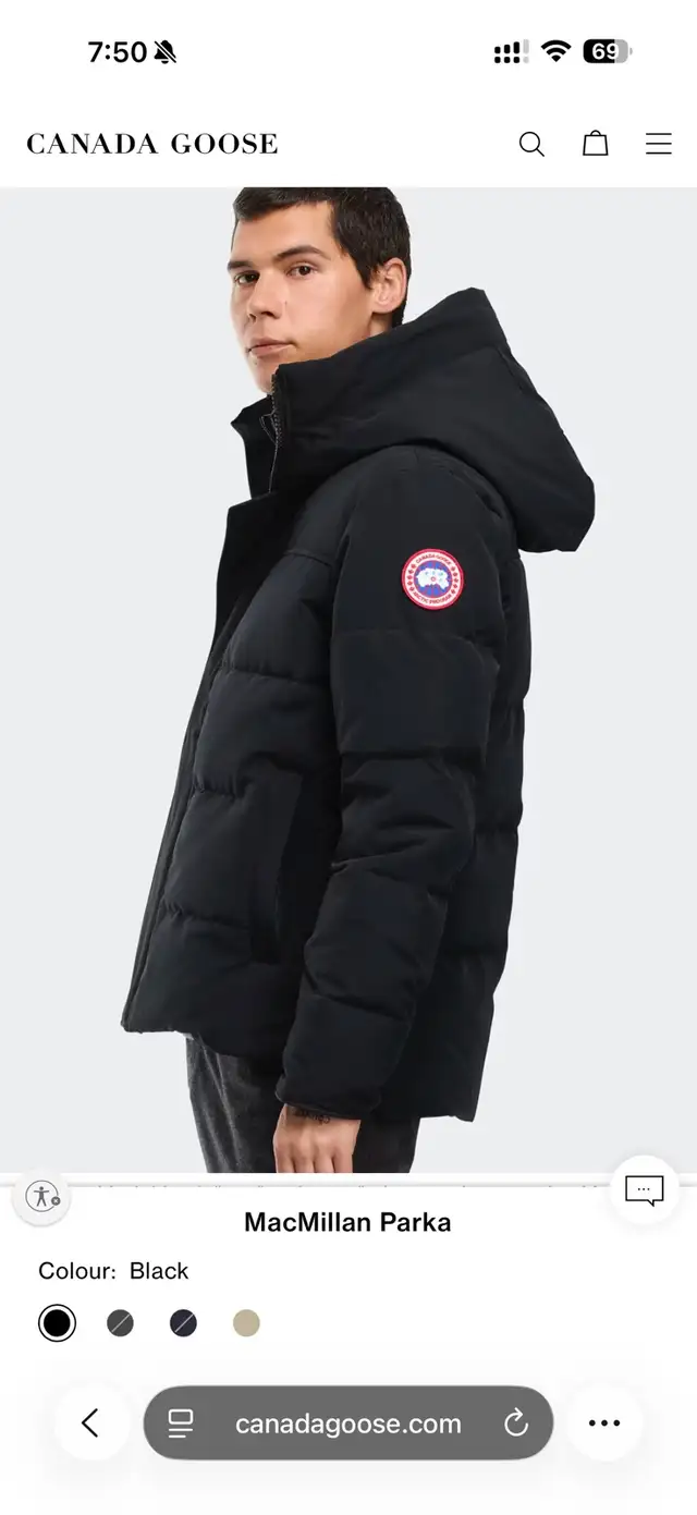 Canada Goose MacMillan Parka in Men's in Calgary - Image 6