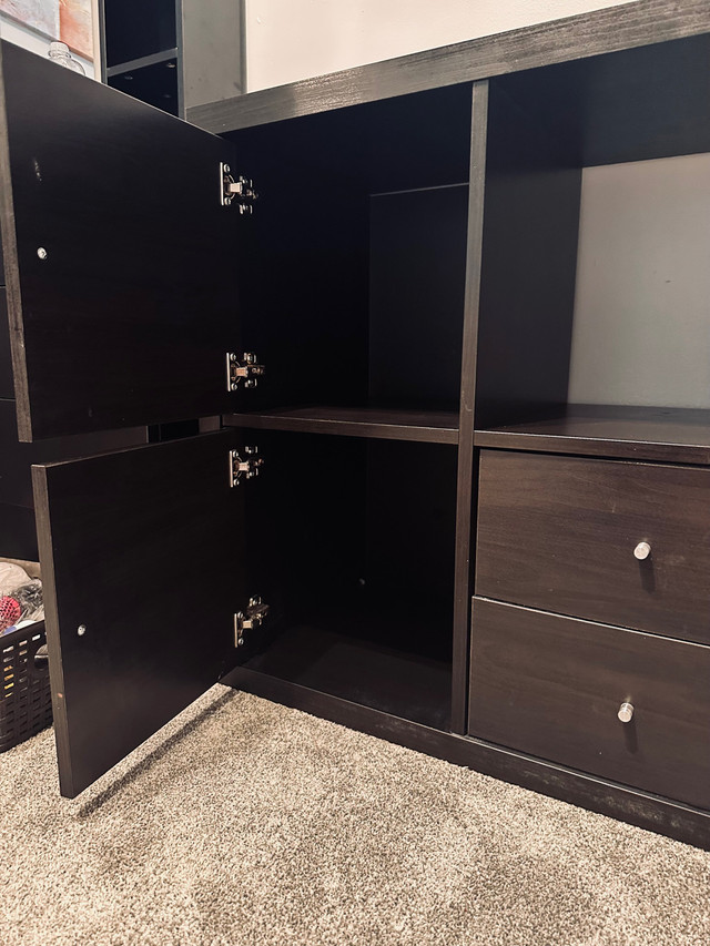 Ikea Kallax Shelf with 2 doors and 2 drawers Bookcases & Shelving