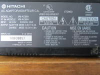 Hitachi AC Adaptor/Power unit for Video cameras