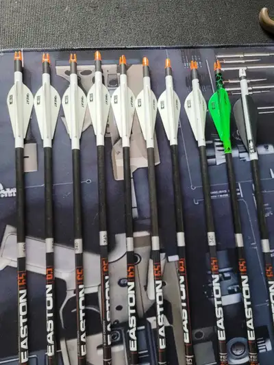 Selling 10 easton 6.5 arrows. Decided to go with a different ones. Arrows are in exercise condition....