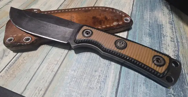 CRKT x RUGER powderkeg fixed blade in Fishing, Camping & Outdoors in Prince George - Image 2