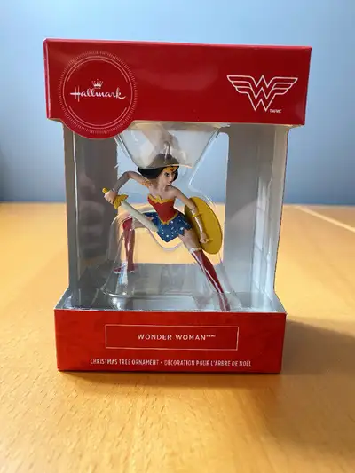Hallmark DC Comics Wonder Woman Christmas Ornament - NEW, View more