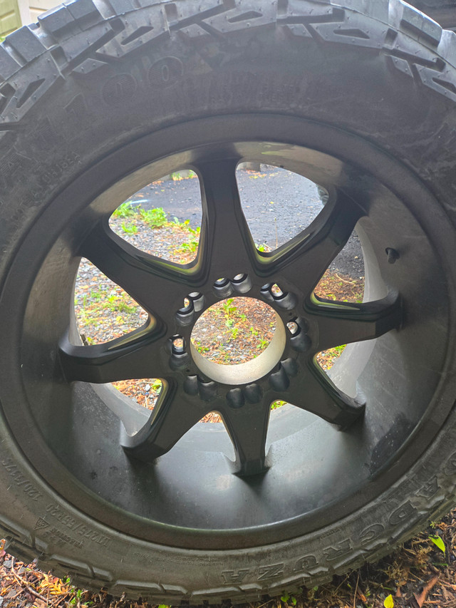 Chevy Silverado 8 Bolt wheel spacers and 20 '' wheels in Tires & Rims in Ottawa - Image 3