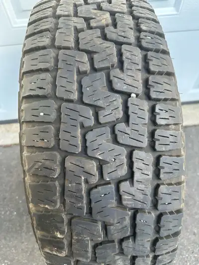 1 - LT275/70 R 18 Pirelli Scorpion All Terrain snow flake tire. No patches, plugs. 80 percent tread...