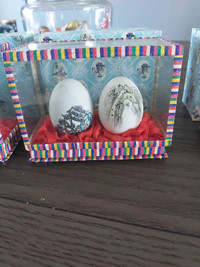 Chinese Painted Eggshells