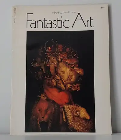 Fantastic Art. Book by David Larkin. Vintage 1973., View more