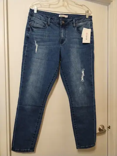 BRAND NEW Women's JUST FAB Size 32 Blue, Skinny Fit, View more