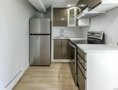Beau 3½ rénové + bureau à louer – Saint-Sauveur, Québec – 1 150 $/mois 116, rue Oscar-Drouin, Québec...