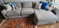 Power Recliner Couch with return and storage