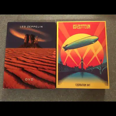 Led Zeppelin 2 DVD set & Celebration Day 2 CD / DVD set mint , View more