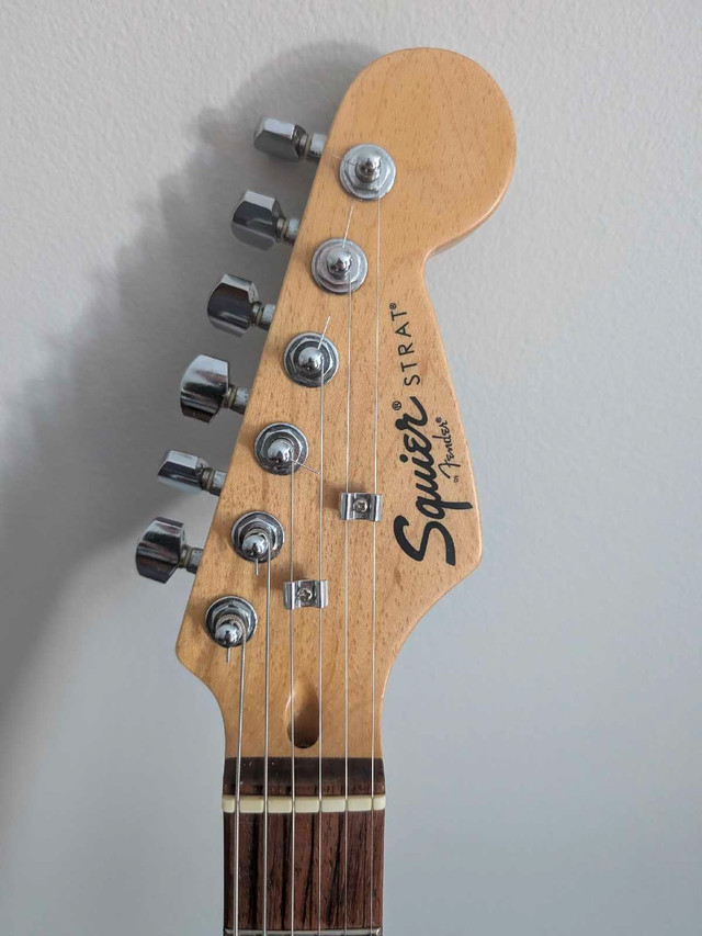 Squire Strat for sale or trade for a bass in Guitars in Ottawa - Image 2
