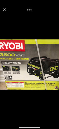 ryobi 3500 watt portable generator