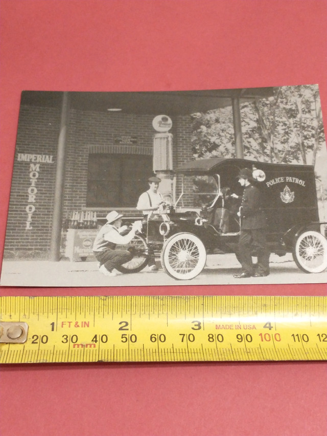 C. 1980s cross promotional postcard reprint, 1913 police photp in Arts & Collectibles in City of Toronto