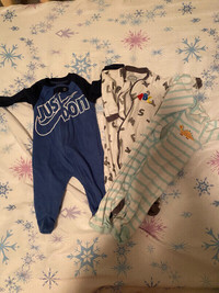 Baby boy clothing, sizes 0 to 9 months