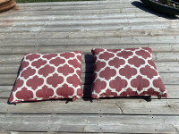 Large outdoor  cushions 24x24