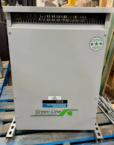 45 kVA 3-phase isolation transformer in like-new condition. Made in Canada. Primary Voltage: 600 V S...