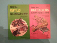 Guide des reptiles et Guide des batraciens de l'Amérique du Nord