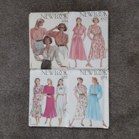 Sewing Patterns Women Dresses Blouse Late 60's To 70's New Look