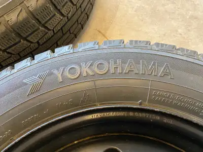 Two 205/60R16 Yokohama snow tires with steel rims for sale. Very good condition, from my Mitsubishi...