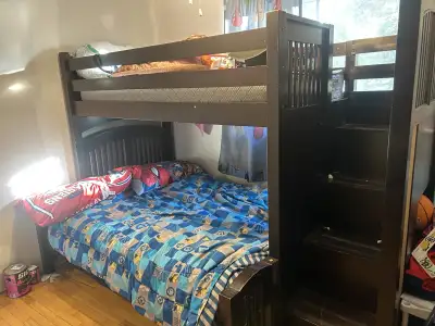 lit pour enfants 1 matelas double inclu, View more