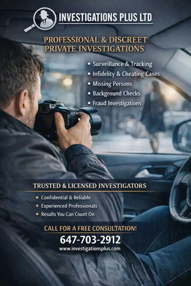 Private Investigators in Financial & Legal in Mississauga / Peel Region - Image 4