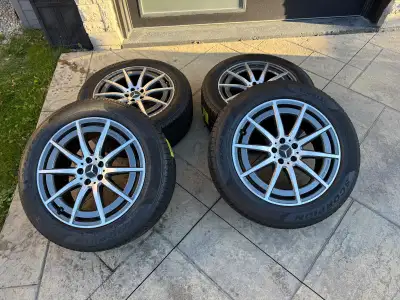 Pirelli Scorpion Winter MO tires 20” MB rims (2021 GLE63) 275/50 R20 front and rear 5 x 112 bolt pat...