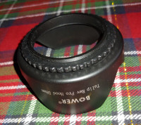 Bower 58 mm Lens hood New