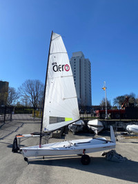 RS Aero dinghy sailboat
