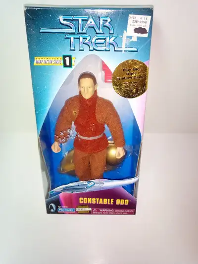 Star Trek CONSTABLE ODO Figure 9" Deep Space Nine DS9 Playmates 1997