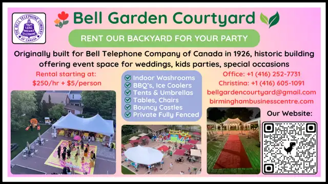 9500 sq ft Outdoor Venue, Historic building, Etobicoke63735895053827121